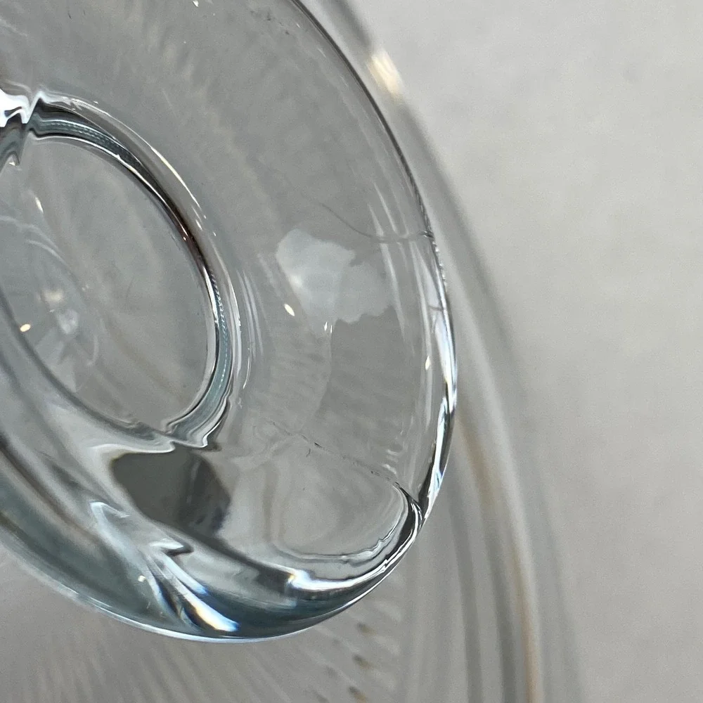 Vintage Pyrex G5C 20 Glass Lid Clear Sunburst Pattern 7.25 Inch Replacement